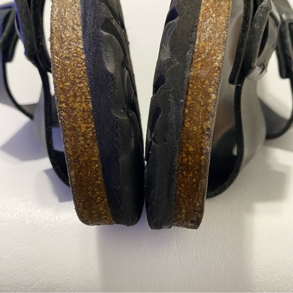 Birkenstock Women’s 39 Or 8-8.5 Arizona Double Strap Leather Sandal - Picture 11 of 12